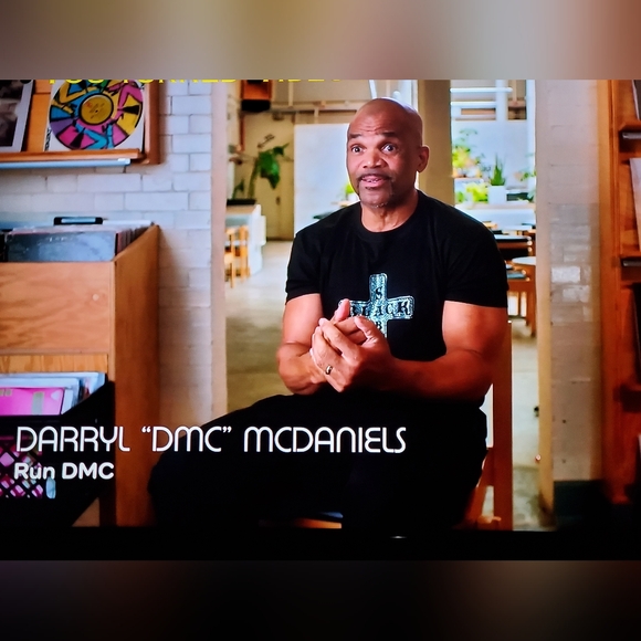 Black Sabbath Rhinestone T-Shirt Seen On  DMC - Picture 5 of 6